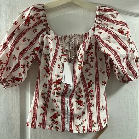 NWT Reformation Romi Top - Picture 2 of 3